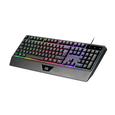 Teclado Gaming SemiMecánico Mars Gaming MK124/ Negro