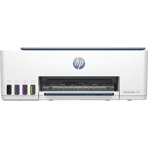 Multifunción Recargable HP Smart Tank 5106/ WiFi/ Fax Móvil/ Blanca