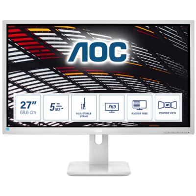 Monitor Profesional AOC 27P1/GR 27'/ Full HD/ Multimedia/ Gris