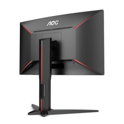 Monitor Gaming Curvo AOC C24G1 23.6'/ Full HD/ Negro