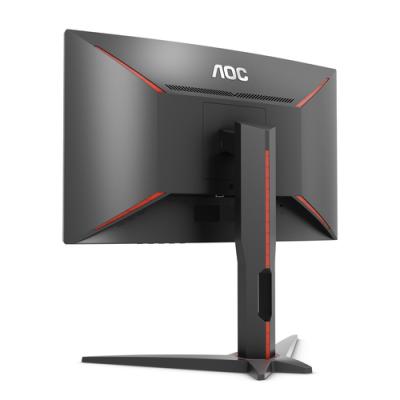 Monitor Gaming Curvo AOC C24G1 23.6'/ Full HD/ Negro