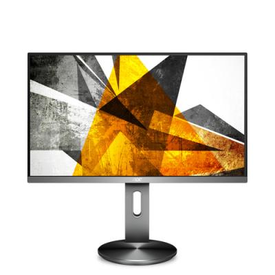 Monitor Profesional AOC I2790PQU 27'/ Full HD/ Multimedia/ Gris