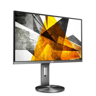 Monitor Profesional AOC I2790PQU 27'/ Full HD/ Multimedia/ Gris