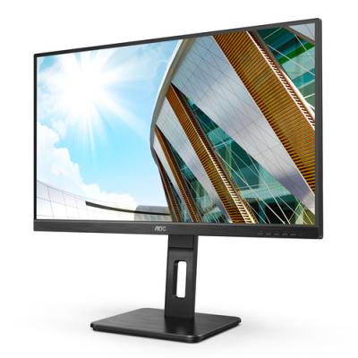 Monitor Profesional AOC Q27P2Q 27'/ QHD/ Multimedia/ Negro