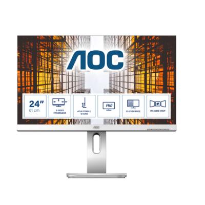 Monitor Profesional AOC X24P1/GR 24'/ Full HD/ Multimedia/ Gris