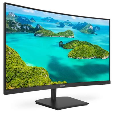 Monitor Curvo Philips E-Line 241E1SC 23.6'/ Full HD/ Negro