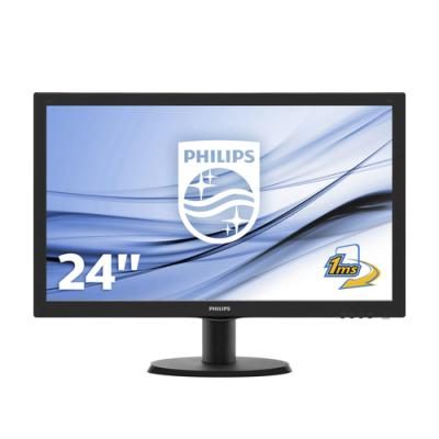 Monitor Philips V-Line 243V5LHAB 23.6'/ Full HD/ Multimedia/