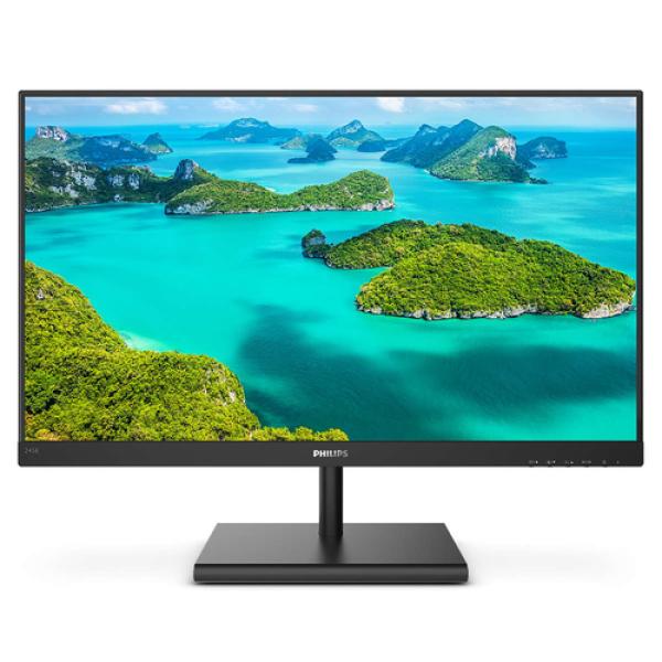 Monitor Profesional Philips E-Line 245E1S 23.8'/ QHD/ Negro