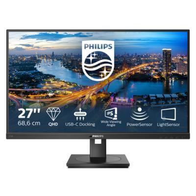 Monitor Profesional Philips 276B1 27'/ QHD/ Multimedia/ Negro