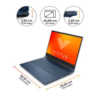 PORTATIL HP VICTUS GAMING 16-r0009ns I7-13700H 16GB 512GB 16"