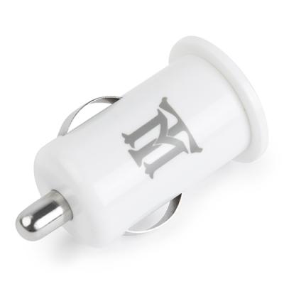 CARGADOR USB MAILLON COCHE BASIC 2,1A BLANCO 1 CONECTOR