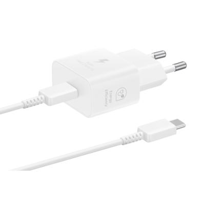 CARGADOR SAMSUNG USB-C 25W GAN BLANCO CON CABLE EP-T2510XWEGEU