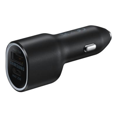 CARGADOR DE COCHE DUAL SAMSUNG 1XUSB-C 1XUSB-A 40W NEGRO