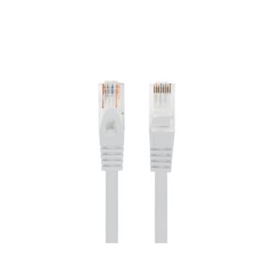 CABLE RED LANBERG LATIGUILLO CAT.6 UTP LSZH CU 0.25M GRIS FLUKE