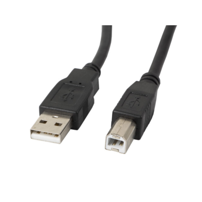 CABLE IMPRESORA LANBERG USB MACHO/USB MACHO FERRITA 1.8M NEGRO