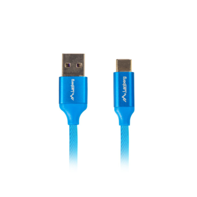 CABLE USB LANBERG 2.0 MACHO/USB C MACHO QUICK CHARGE 3.0 1.8M