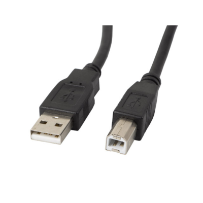 CABLE LANBERG IMPRESORA USB MACHO A USB MACHO CON FERRITA NEGRO