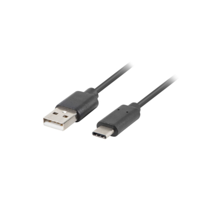 CABLE LANBERG USB C MACHO A USB A 3.1 MACHO 1.8M NEGRO