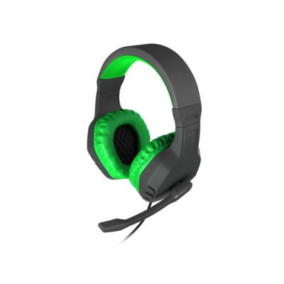 AURICULARES GAMING GENESIS ARGON 200 2.0 MINI JACK NEGRO-VERDE