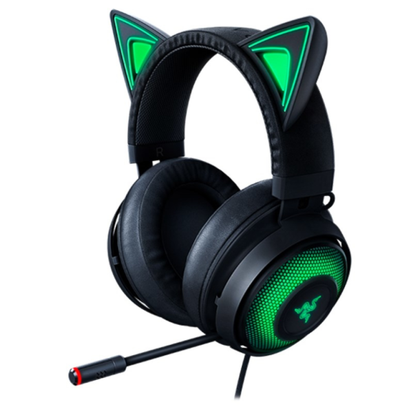 AURICULARES GAMING RAZER KRAKEN KITTY EDITION NEGRO