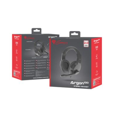 AURICULARES GAMING GENESIS ARGON 100 NEGROS