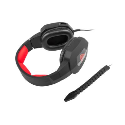 AURICULARES GAMING GENESIS ARGON 400 2.0 MINI JACK NEGRO-ROJO