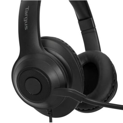 AURICULARES STEREO TARGUS ALAMBRICO NEGRO