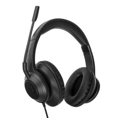 AURICULARES STEREO TARGUS ALAMBRICO NEGRO