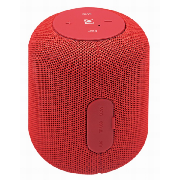 ALTAVOZ GEMBIRD 5W  BLUETOOTH CON MICRO ROJO