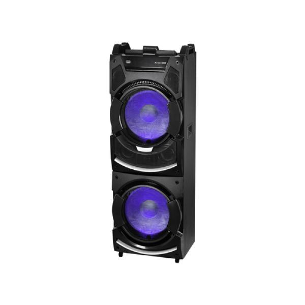 ALTAVOZ TREVI AMPLIFICADO DE ALTA POTENCIA 500W BLUETOOTH USB AUX-IN TWS 4500 DJ