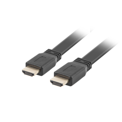 CABLE HDMI LANBERG MACHO/MACHO V2.0 4K PLANO 1.8M NEGRO