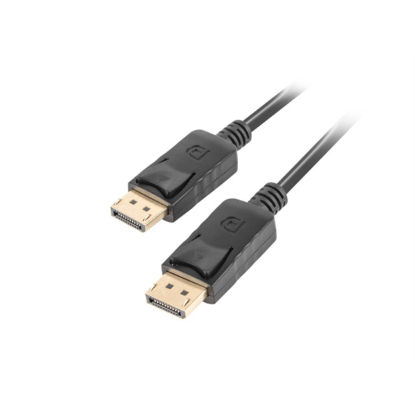 CABLE DISPLAYPORT LANBERG MACHO MACHO 4K NEGRO 1.8M