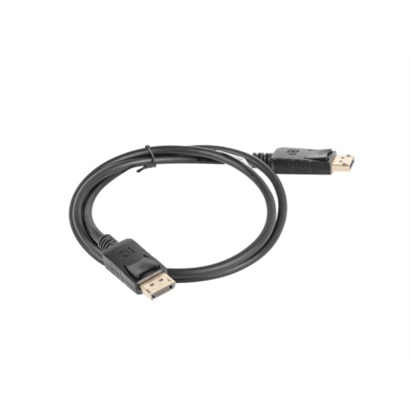 CABLE DISPLAYPORT LANBERG MACHO MACHO 4K 1M NEGRO