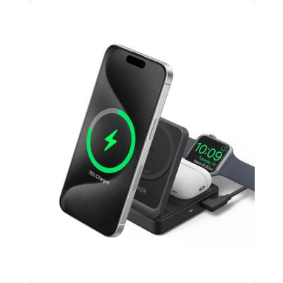 CARGADOR ANKER MAGGO MAGNETIC WIRELESS CHARGER 15W FOLDABLE