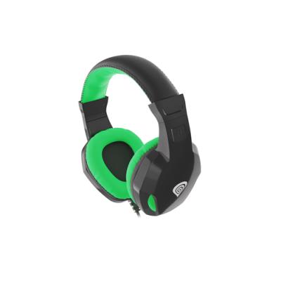 AURICULARES GAMING GENESIS ARGON 100 2.0 MINI JACK NEGRO-VERDE