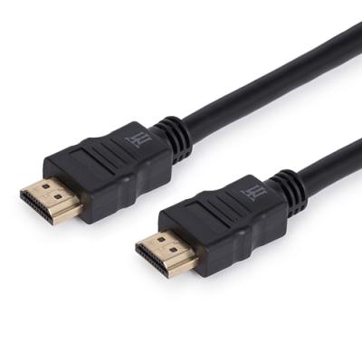 CABLE MAILLON BASIC HDMI DORADO CONECTOR HIGH SPEED BC NEGRO