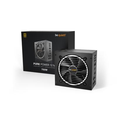 FUENTE ALIMENTACION BEQUIET PURE POWER 12M 750W ATX 80+ GOLD