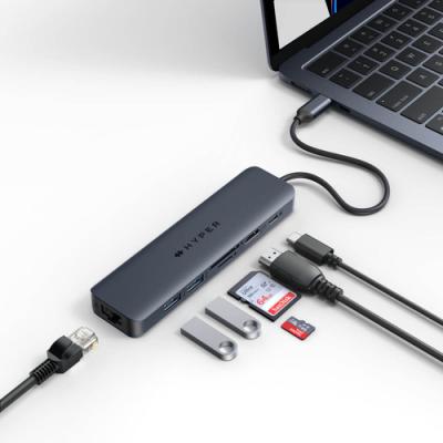 HYPER DRIVE ECOSMART GEN.2 UNIVERSAL USB-C® 7-IN-1 HUB W 100 W