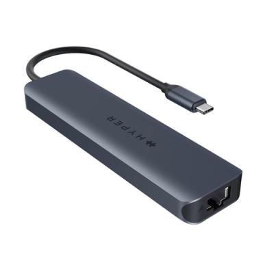 HYPER DRIVE ECOSMART GEN.2 UNIVERSAL USB-C® 7-IN-1 HUB W 100 W