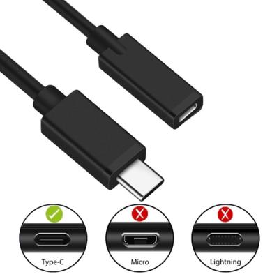 CABLE ALARGADOR USB 2.0 EWENT USB-C MACHO USB-C HEMBRA 1,8m