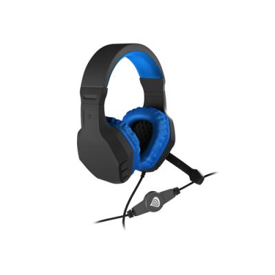 AURICULARES GAMING GENESIS ARGON 200 2.0 MINI JACK NEGRO-AZUL