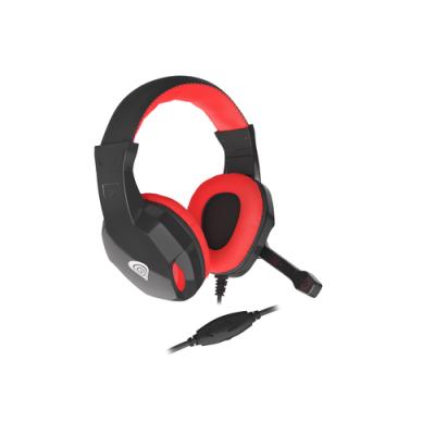 AURICULARES GAMING GENESIS ARGON 100 ROJOS