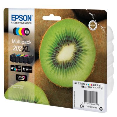 TINTA EPSON 202XL PACK DE 5