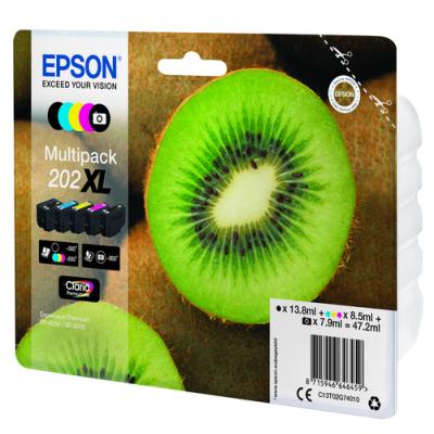 TINTA EPSON 202XL PACK DE 5