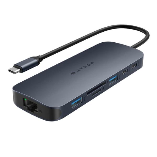 HYPER DRIVE ECOSMART GEN.2 UNIVERSAL USB-C 10-IN-1 HUB W 140 W PD3.1