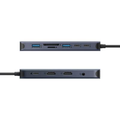 HYPER DRIVE ECOSMART GEN.2 DUAL HDMI USB-C 11-IN-1 HUB W 140 W