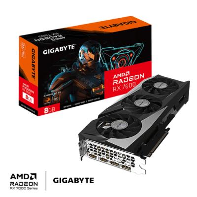 TARJETA GRAFICA GIGABYTE RADEON RX 7600 GAMING OC 8GB DDR6