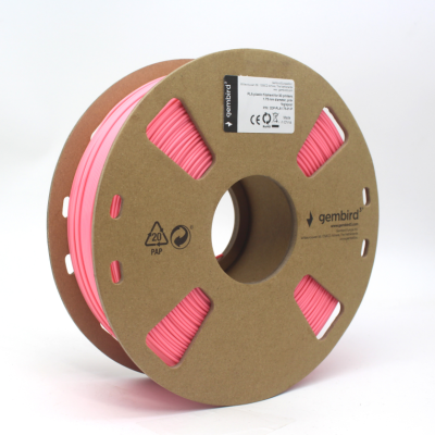 FILAMENTO GEMBIRD PLA ROSA, 1,75 MM, 1 KG