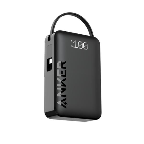 POWERBANK ANKER 335 20K 22,5W USB-C CABLE NEGRO