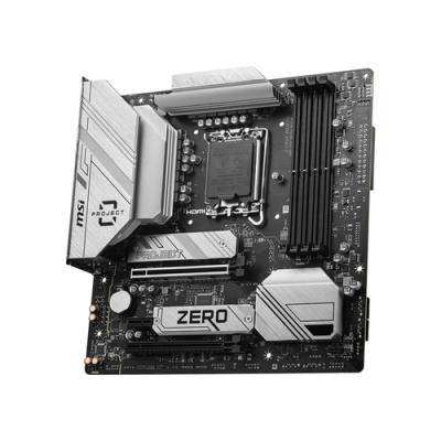 PLACA BASE MSI B760M PROJECT ZERO 1700 MATX 4XDDR5